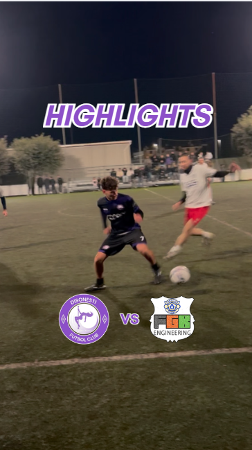 Match highlights reel for Disonesti FC