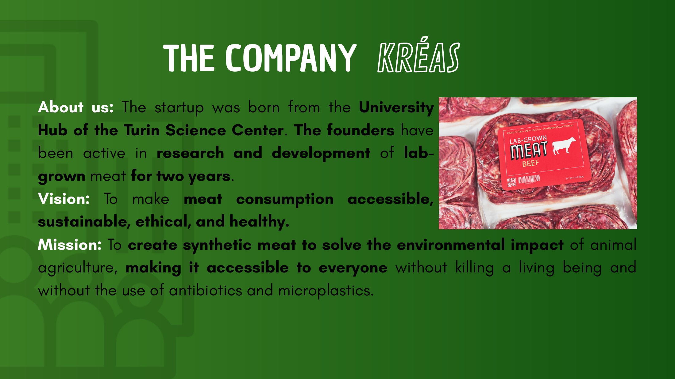 Kréas copywriting project presentation — slide 3 of 13