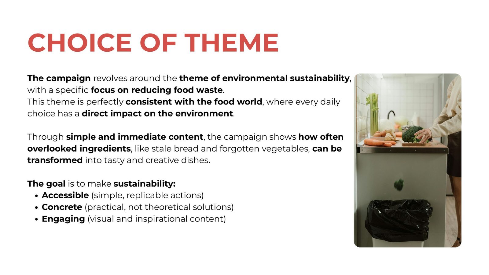 Chef in Camicia social media campaign presentation, slide 4 of 21