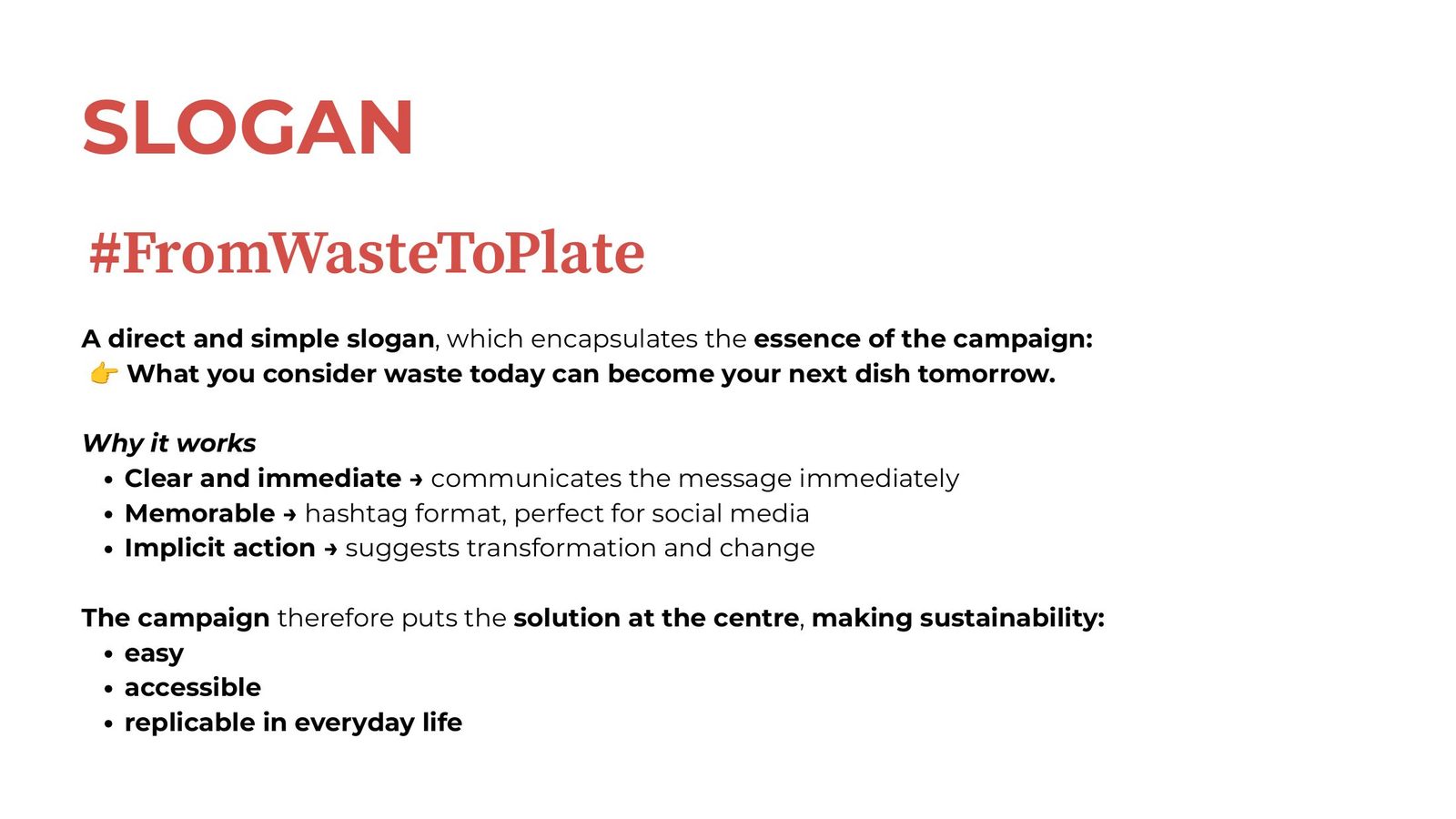 Chef in Camicia social media campaign presentation, slide 10 of 21