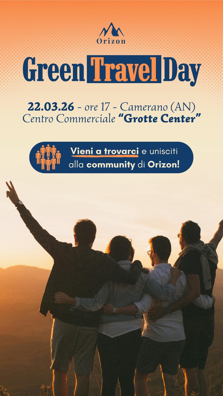 Orizon Instagram story promoting Green Travel Day